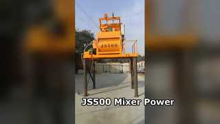 JS500เครื่องผสมคอนกรีต.